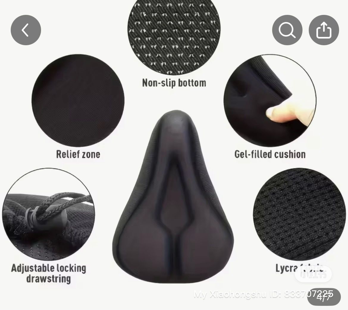 bicycle seat cushion