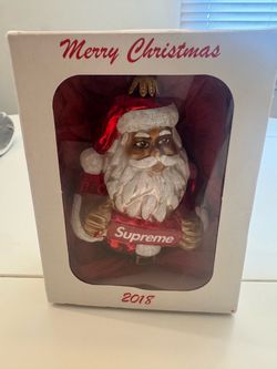 Supreme Santa Ornament