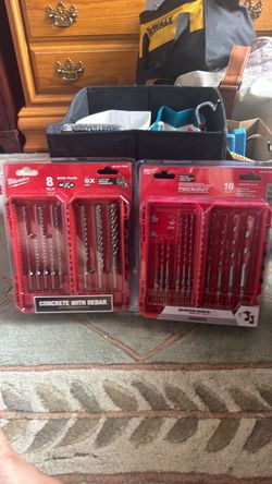 Milwaukee Drill Bit Sets – Lot of 2