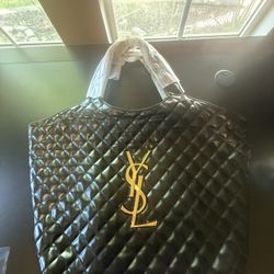 Luxury Quilted Large Tote Bag