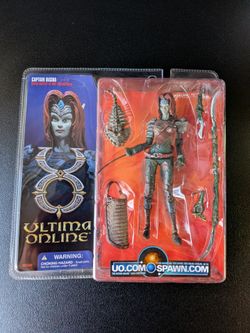 McFarlane Toys Ultima Online Captain Dasha Action Figure (2002) Carded Complete
