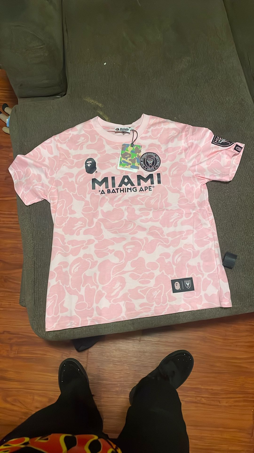Miami Pink Bape Shirt