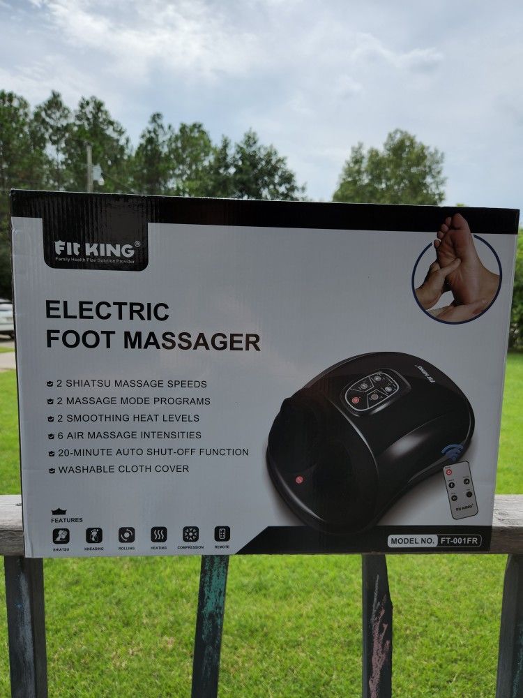 Fit King Shiatsu Deep Tissue Foot Massager