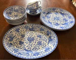Vintage China - Howo by NORITAKE - Plates Platter Tea Cups Bowls