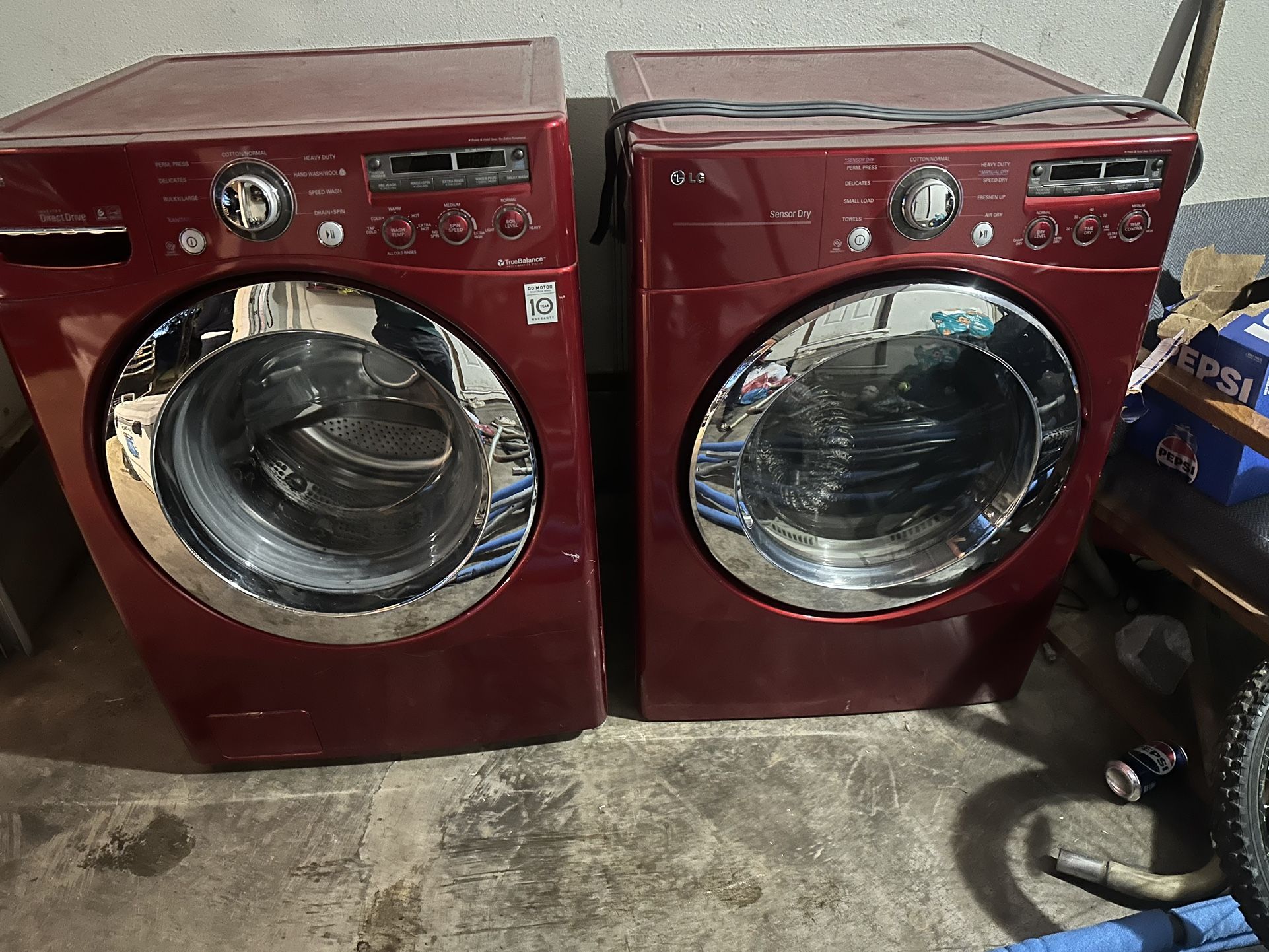 LG Washer And Dryer