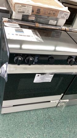 Stove electric slide in convection oven with air fryer smart Samsung bespoke* white
