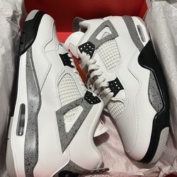 Jordan 4’s - White Cement - Size 11M