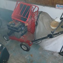 Chipper vac Troy built