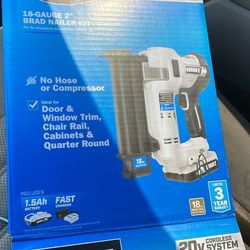 18 Gauge 2 Brad Nailer Kit