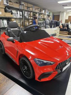 UBesGoo 12V Licensed Mercedes-Benz Electric Ride-On Car for Kids, Power Wheels with Parental Remote Control,