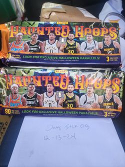 Hunted Hoops 90 Packs Sealed