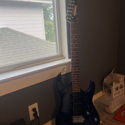 Ibanez Gio with amp combo