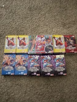 One piece sealed starter decks