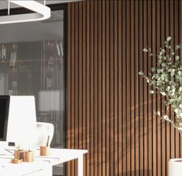 WPC 8feet Brown Wall Panels