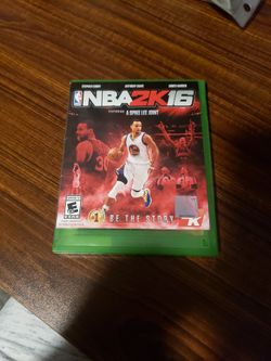 NBA 2K 16 XBOX ONE