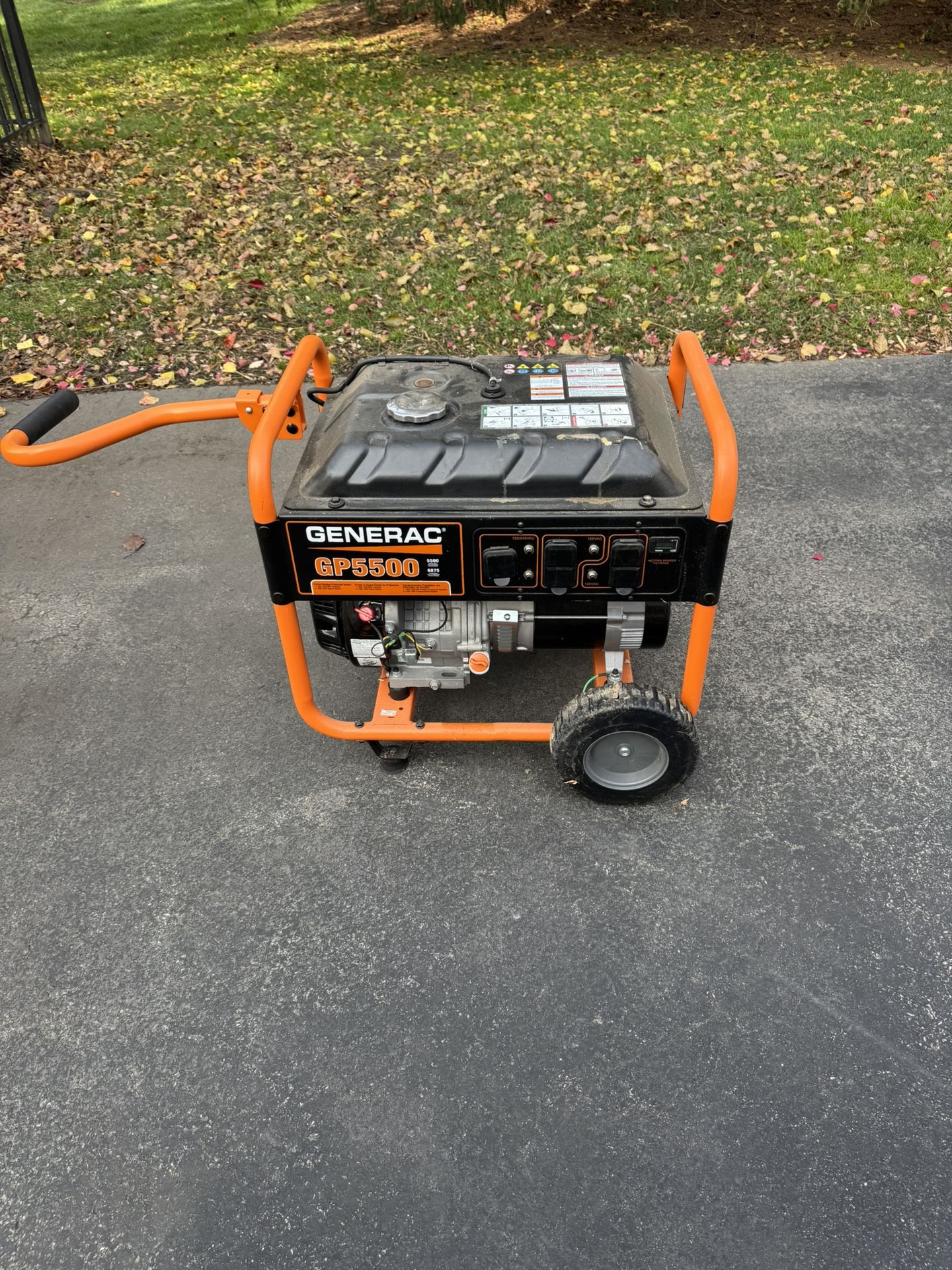Generac GP550 Portable Generator