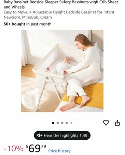 Bed side Bassinet