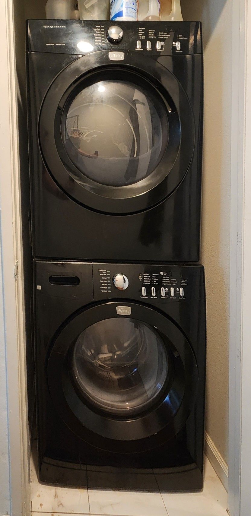 Frigidaire Affinity (Electrolux) Stackable Washer Dryer - Works Great - Reduced Price - Has To Go!
