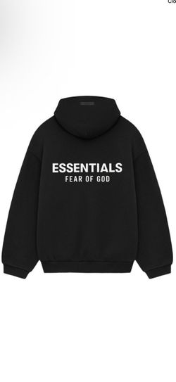 Fear of God Essentials Black Hoodie