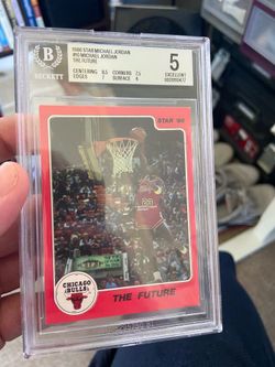 Michael Jordan - 1986 Star The Future - BGS 5