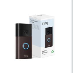 Ring Battery Doorbell | Home or business security with Head-to-Toe Video, Live View with Two-Way Talk, and Motion Detection & Alerts (newest model), V