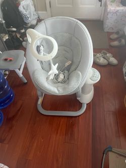 Graco Soothe My Way with Removable Rocker, Madden - Versatile Baby Swing & Portable Rocker
