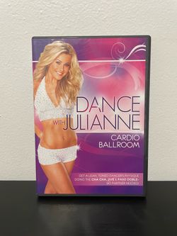 Dance With Julianne Cardio Ballroom DVD Exercise Fitness Workout Hough 2009