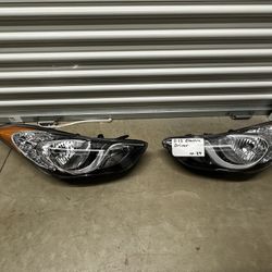 11-13 Elantra Headlights $100