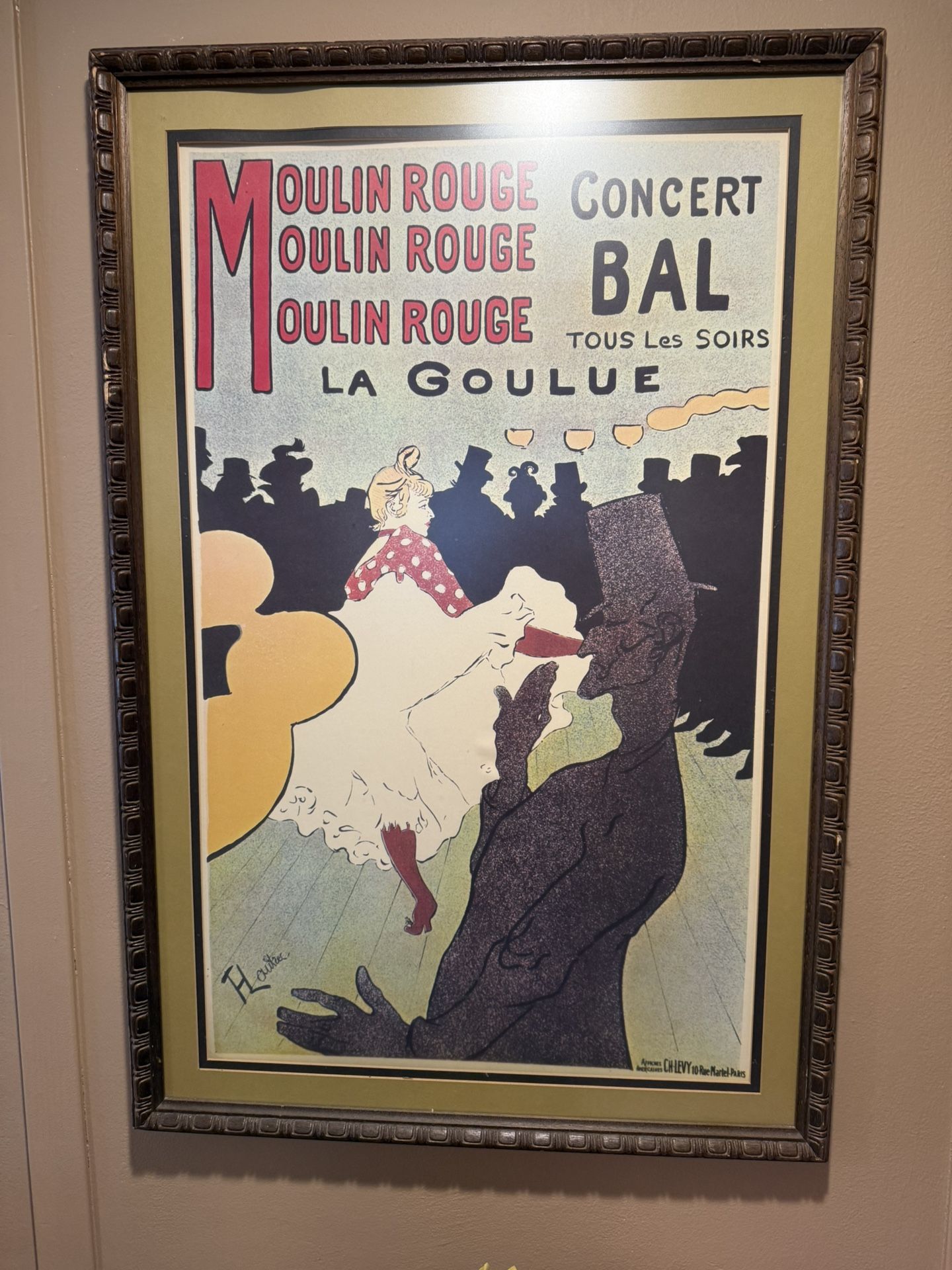 Moulin Rouge (Framed) : La Goulue