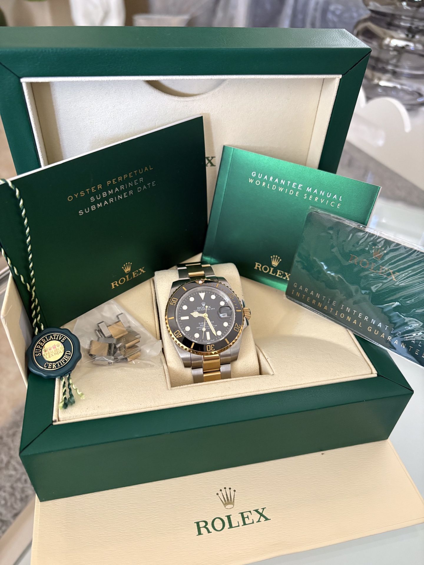 Rolex Submariner Two Tone 41mm