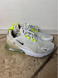 Nike Air Max 270 White Ghost Green Womens Size 7.5 AH6789-108