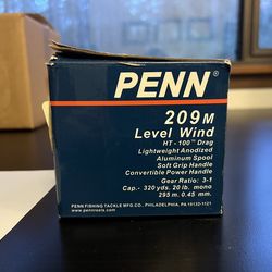 Vintage PENN 209M Reel