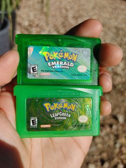 Pokémon Emerald and LeafGreen