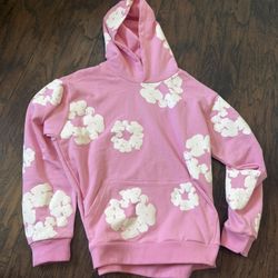 Denim Tears Hoodie Pink 