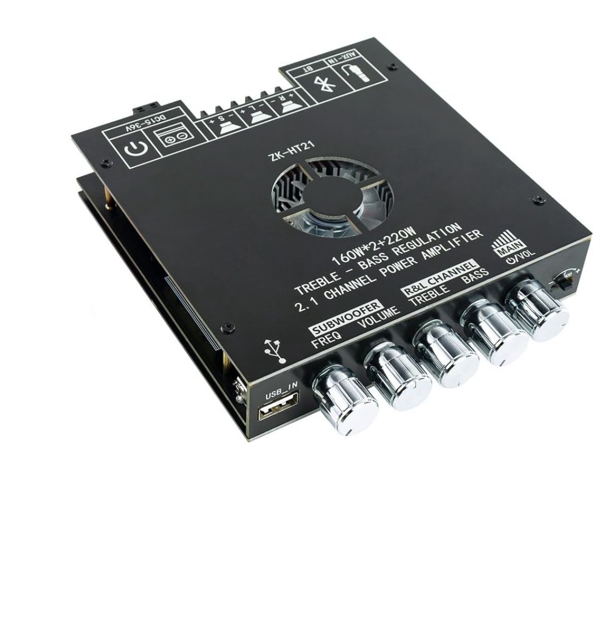 Bluetooth Amplifier Board 160W×2+220W
