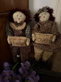 Set of Rag Dolls