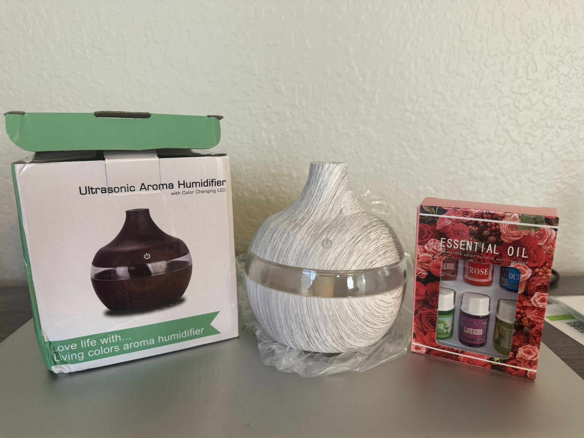 Diffuser With Essential Oils