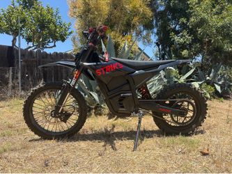 2023 Strike Shadow 72V Electric Dirt Bike – 1,145 Miles