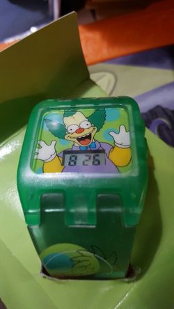 Krusty the Clown from The Simpsons watch