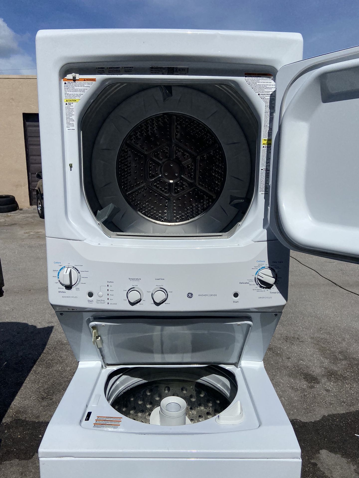 Ge stackable Washer And Dryer Set