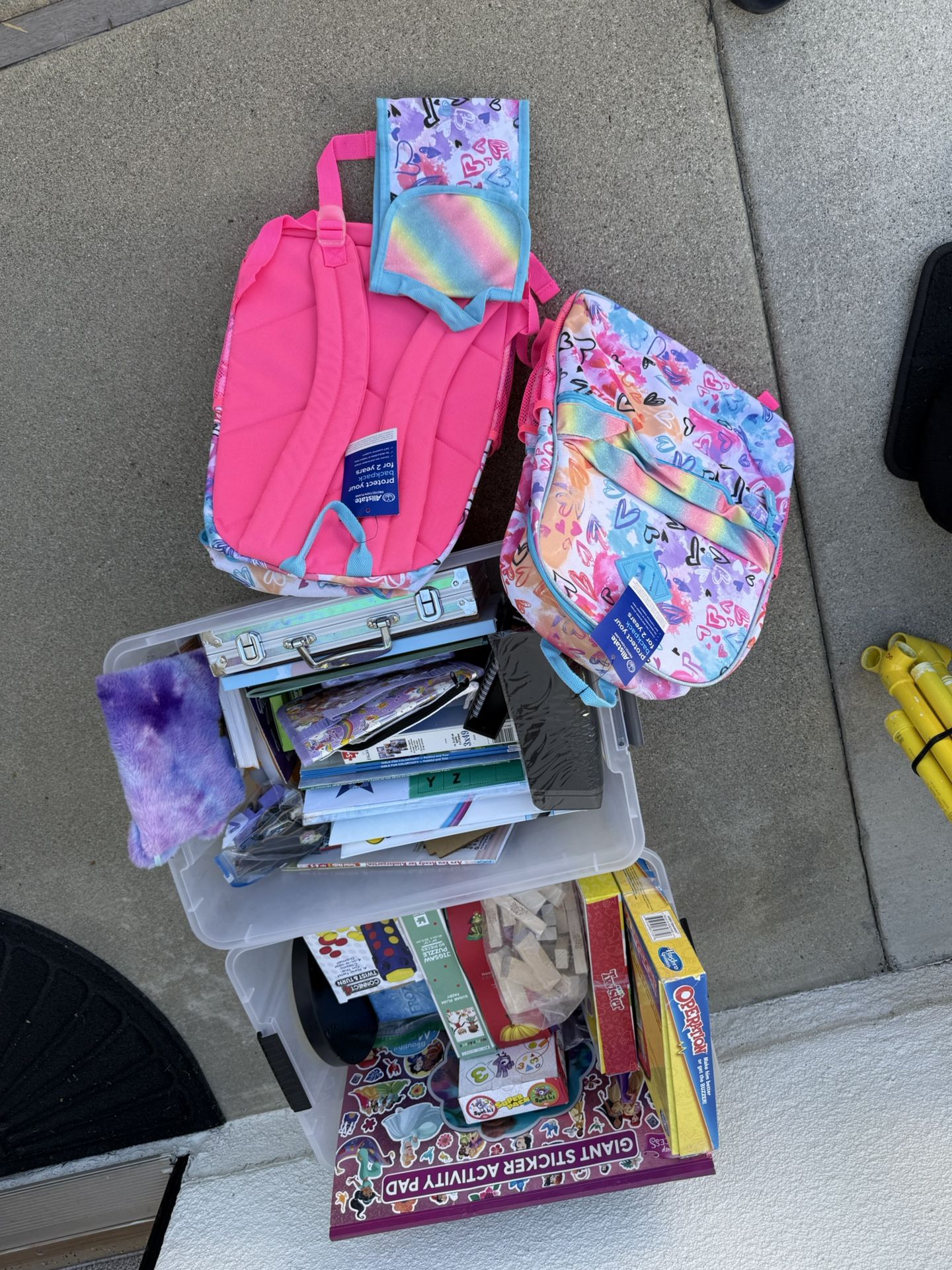 Kids Games Puzzles Coloring And New Backpacks 