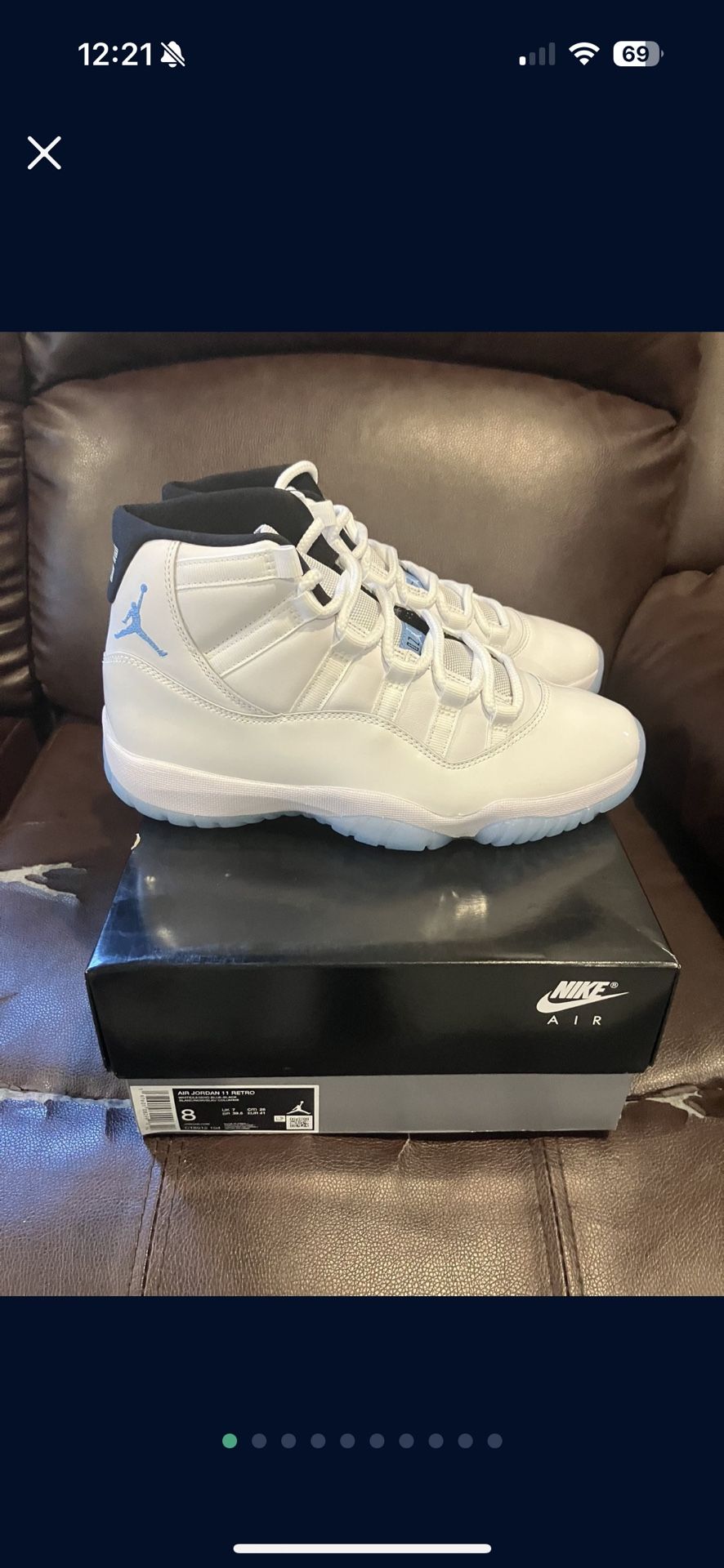 Jordan Legend Blue 11s