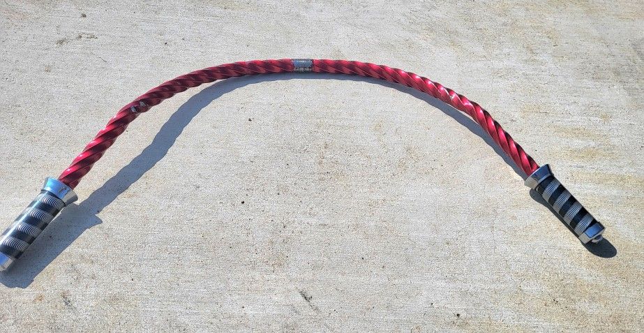 Custom twisted beach cruiser low rider bicycle handlebars