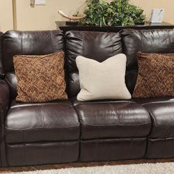 2 - 3 Seater Leather Recliners