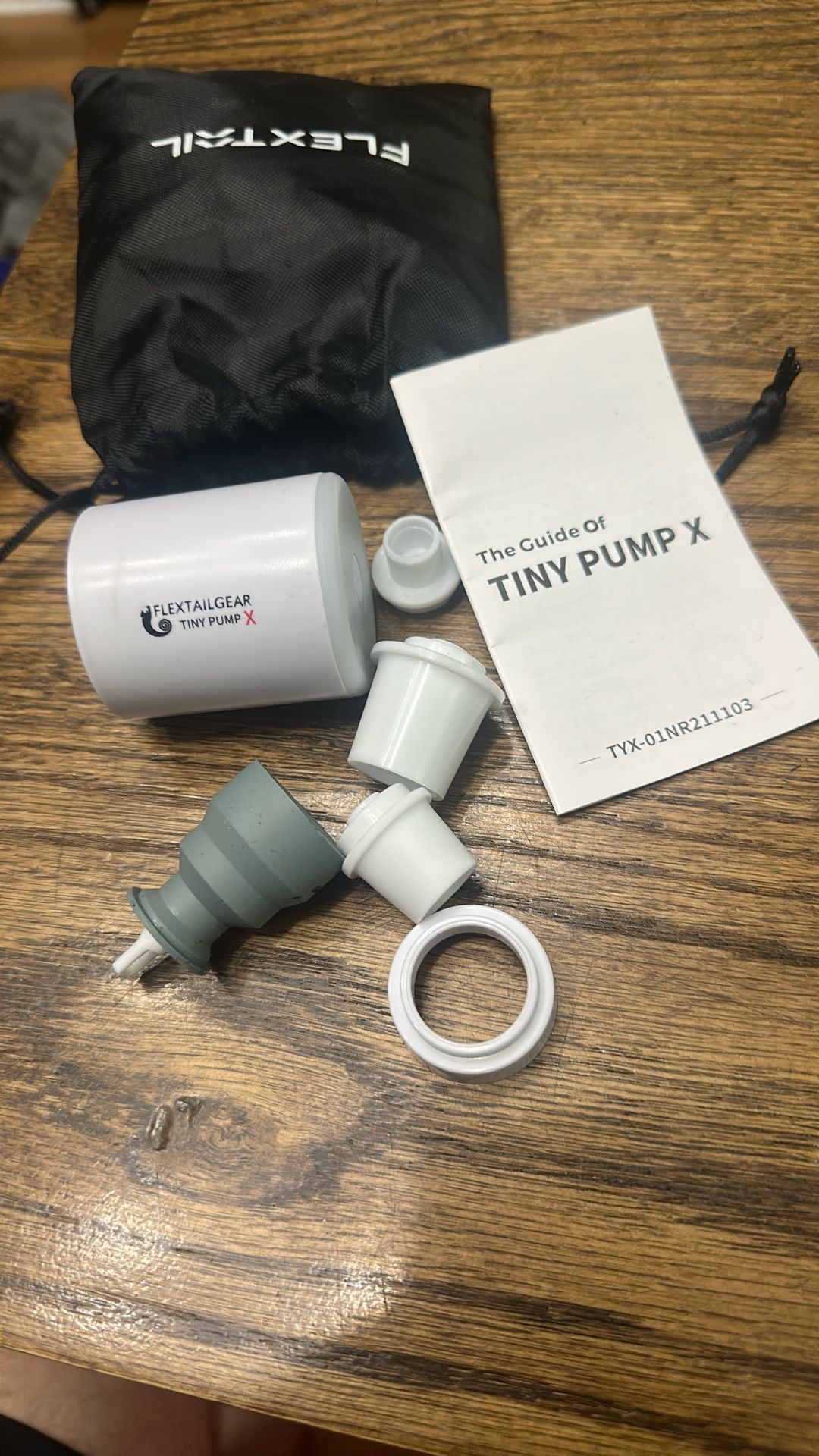 Flex Tail, Tiny Pump For Air Mattress Or Backpacking