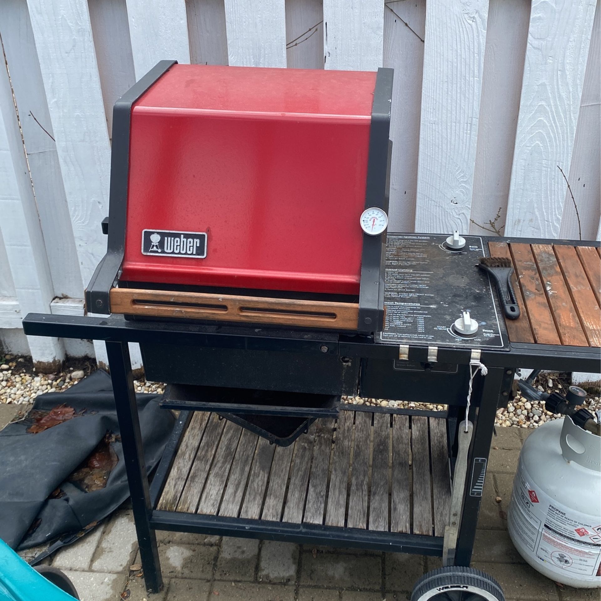 Weber Grill Dual Burner Gas Grill