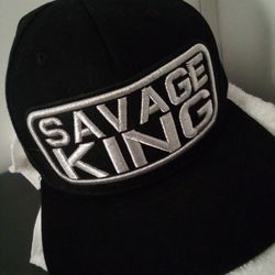 Savage King Snapback Hat