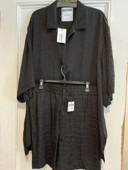 Silk Moschino Couture summer set