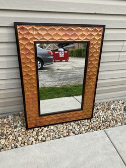 Modern wall mirror $40