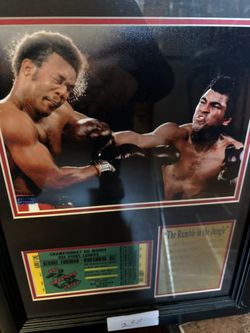 Rumble In The Jungle Framed Photo (Memorabilia)
